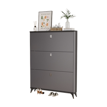 Ultra-thin shoe cabinet home door indoor small narrow entry door new 2024 hot model small apartment narrow tipping bucket shoe rack