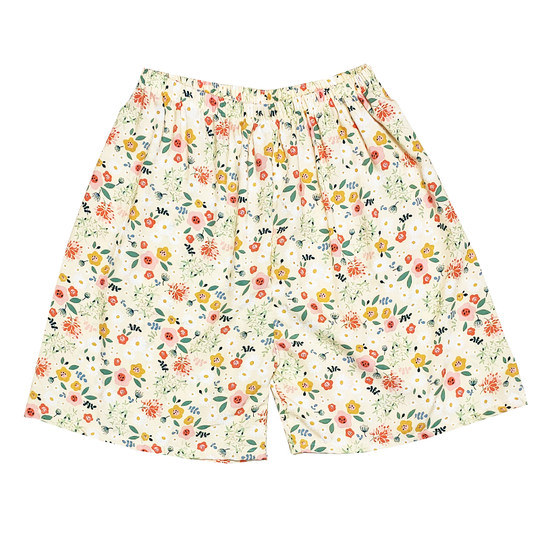 夏季可外穿棉绸睡裤女韩版宽松绵绸居家人造棉人棉家居短裤夏天薄