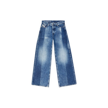 ຫຼຸດລາຄາ diesel ແມ່ຍິງ d-sire commuting wear low waist loose wide legs small waist jeans