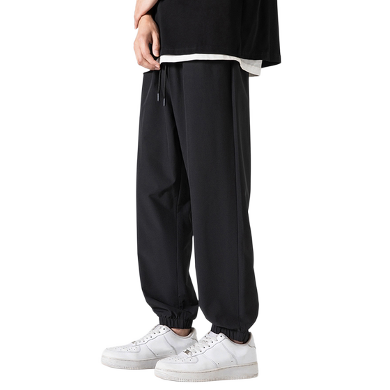 
Huili Bingsi Pants for Men's Summer Thin 2025 New Foot-Tie Sports Workout Pants Quick-Drying Casual Pants for Men