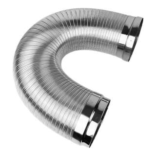 Range hood stainless steel exhaust pipe upgraded reducer