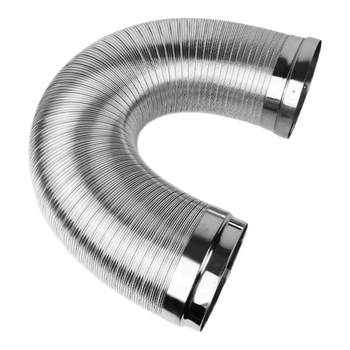 Range hood stainless steel exhaust pipe upgraded reducer