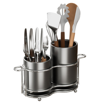 Chopstick storage tube high-end drain storage box