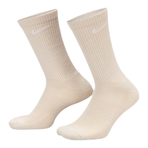 Nike official comfortable quick-drying mid-calf training socks 3 pairs of summer breathable knitted sports support SX6888