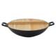 Old-fashioned cast iron pot griddle double-eared flat-bottomed cast iron pot