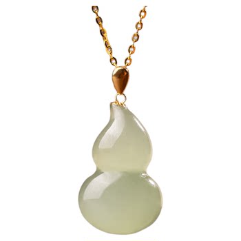 Golden marriage and tian jade gao bing necklace clear water hyacinth