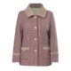 Beauty in old age winter velvet thickened jacket for the elderly