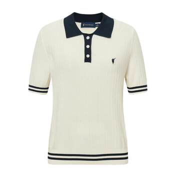 Polowalk summer women's sweater short sleeve lapel