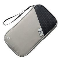 Korean cross-body passport bag RFID anti-theft brush travel portable large-capacity storage bag ticket holder document bag