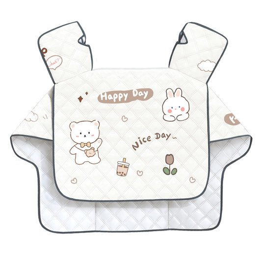 Electric car windshield is covered with summer 2024 new sunscreen