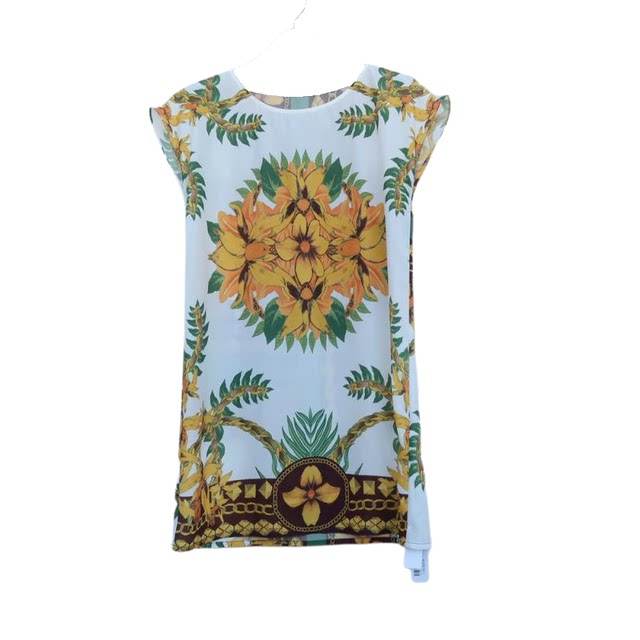 Aigtaote/S counter off-size straight pullover shirt