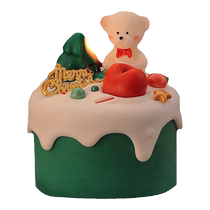 Aromatherapy candle gift box for girlfriend and best friend birthday gift souvenir cute bear birthday cake photo decoration