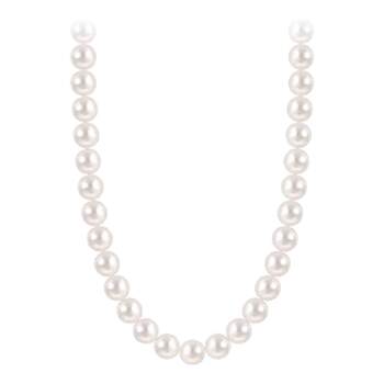 Shijia pearl necklace simple versatile sweater chain for women