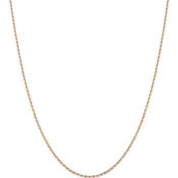 Chow sang sang clavicle chain 18k rose gold