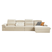 Lins Home Furnishing Modern Simple Cat Scratch Cloth Imperial Concubine Sofa Living Room Technology Fabric New Lins Wood Industry BS267