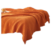 No Inprints full cotton blanket Blanket Sofa Blanket Sofa Blanket Office Blanket Afternoon Nap Cover Blanket Pure Cotton Wool Towels