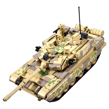 Little luban military chinese tank puzzle for 6 years old
