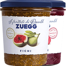 German imported Carrie ZUEGG jam fig jam 330g cherry pulp jam bread spread 320g