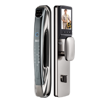 Fully automatic fingerprint lock home anti-theft door password lock 3D face recognition cat eye electronic lock smart door lock 2392