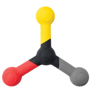 Reaction training triangle rod training auxiliary tools