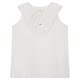 MOUSSY early spring new elegant pleated tie neck loose and comfortable vest 028IAA30-1007