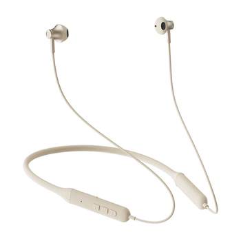 Ikf w1 sports halter neck bluetooth headset wireless running ears ultra-long battery life noise reduction high-end fitness neck hanging style