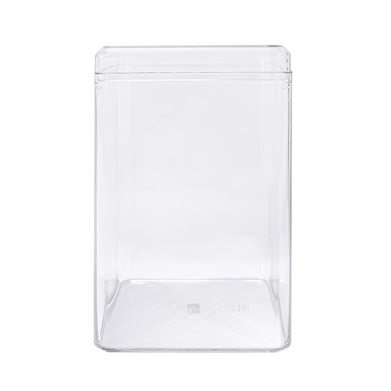 Blind box storage display rack transparent acrylic single dustproof cabinet figure storage box Pop Mart display box