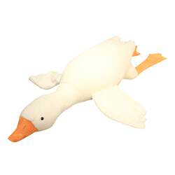 Big Goose Doll Pillow Plush Toy Doll Big White Goose Rag Doll Birthday Gifting Girls Holdings Sleep