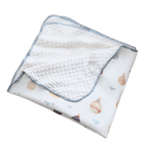 Baby soothes bean blanket baby cloth cover newborn quilt children air conditioned summer cool by summer thin