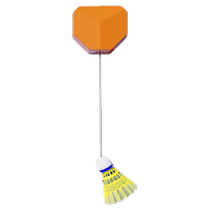 Badminton single training device automatically rebounds for one person to play indoor childrens self-playing home sports practice artifact