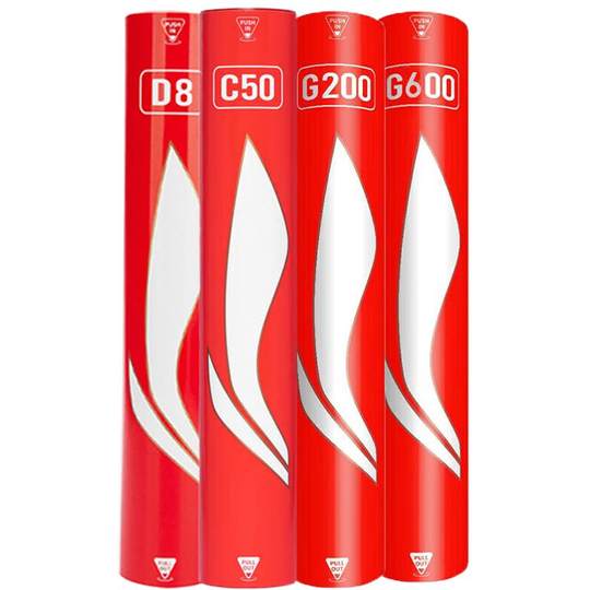 Li Ning Badminton Professional Durable Goose Feather Balls 12 Pack