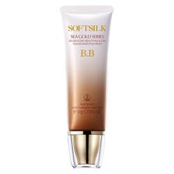 Wansi Golden Seaweed Beautiful Skin Repair Isolation BB Cream 50g Concealer Brightens Natural Color Naked Makeup ຕິດທົນຍາວນານ