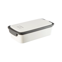 Japanese Asvel lunch box can be heated in a microwave oven large-capacity lunch box for 1 person Japanese-style double-layered single-layer lunch box for office workers