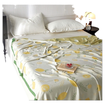Bamboo fiber gauze blanket towel quilt nap office lunch break small blanket cool air conditioning blanket sofa blanket thin section