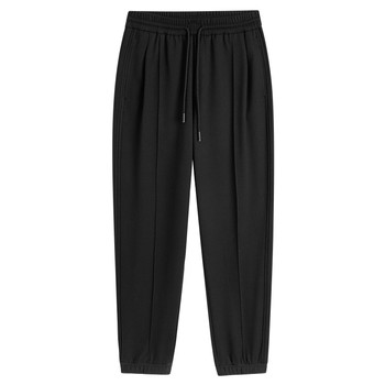 Imitation woolen warm fabric quality suit pants