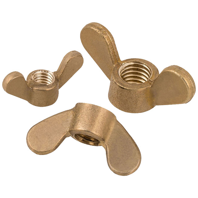 Copper nut butterfly nut butterfly ingot sheep horn hand twist