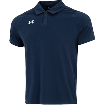 UA Under Armor official flagship store POLO shirt mens summer new sports black breathable T-shirt lapel short sleeves
