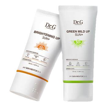 Korean woman's hand with a drg sunscreen Korean woman's hand with a drg sunscreen