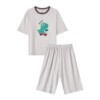 Duojia boys' home clothes set summer pajamas