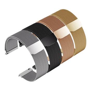 Suitable for all major brands of watches, moderate stainless steel straps