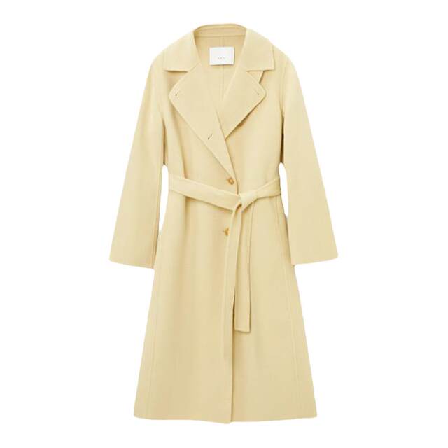 Autumn and winter mid-length coat OVV detachable turtleneck