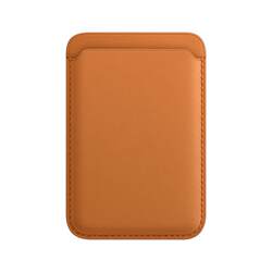 Suitable for Apple magSafe magnetic card holder iphone13promax leather 14plus same style 15pro real pickup card case 12mini mobile phone leather leather fourteen accessories access card