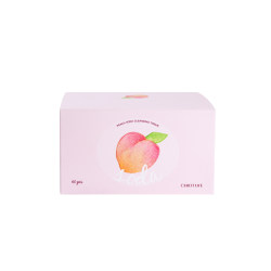 Zhiyouquan Peach Soda Makeup Remover Wipes 40 Pieces Eye Makeup Lip Makeup Face Disposable Gentle Cleansing Portable ຂອງແທ້