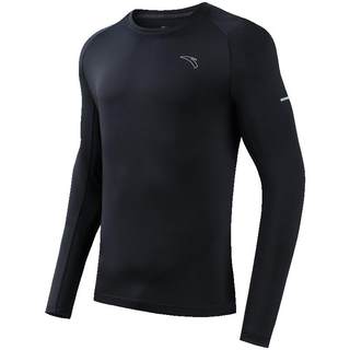 Anta moisture absorption and quick dry men's long-sleeved t-shirt