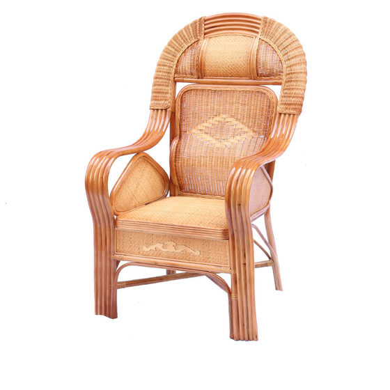 Spring breathable rattan bidding office chair Elderly Taishi chair back chair casual computer seat big bandsmate Shinjo family