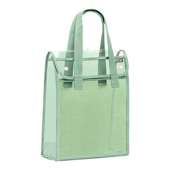 Pvc transparent waterproof handheld file bag for examination special
