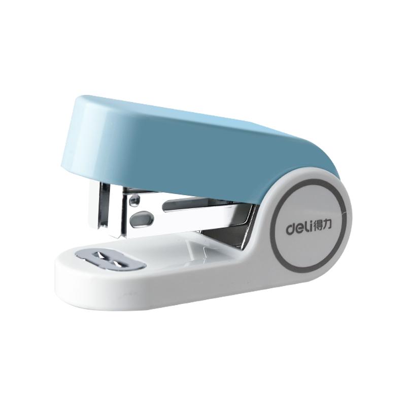 Deli Macaron stapler is more portable for study and office work