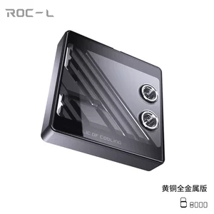 BOOO ROC-L分体式水冷头Intel/AMD金属曲面钢化玻璃0.08水道全铜