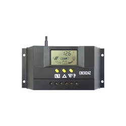 CM30A 태양열 충전 컨트롤러 30A12V/24V 가정용 엔지니어링 조명 시간 제어 매개 변수 조정 가능한 LCD 디스플레이