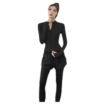 lulu yoga suit womens 2024 new summer professional morning running sports Prati training clothes fitness jacket